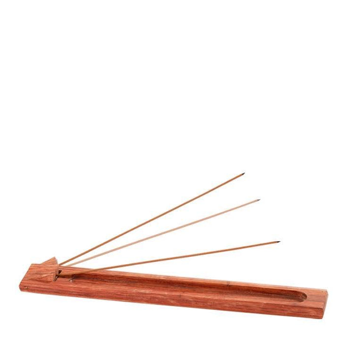 Räucherstäbchenhalter aus Holz, Incense Holder Wood Ash Catcher - SHUAIVIBES