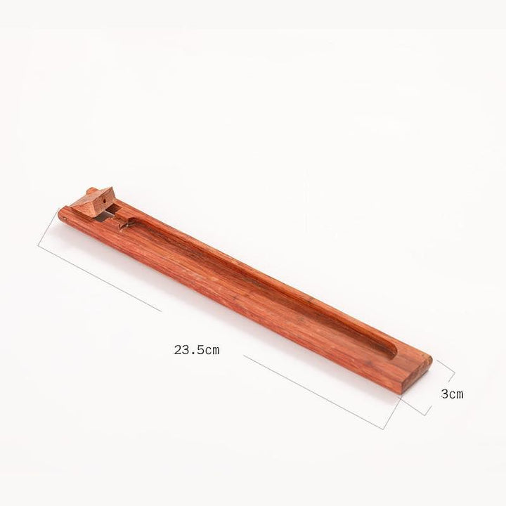 Räucherstäbchenhalter aus Holz, Incense Holder Wood Ash Catcher - SHUAIVIBES